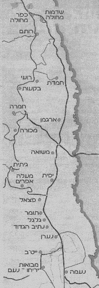 map of Jordan Valley communities