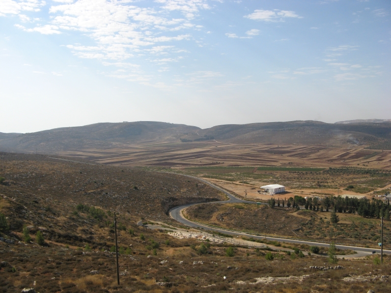 View of Emek Shilo