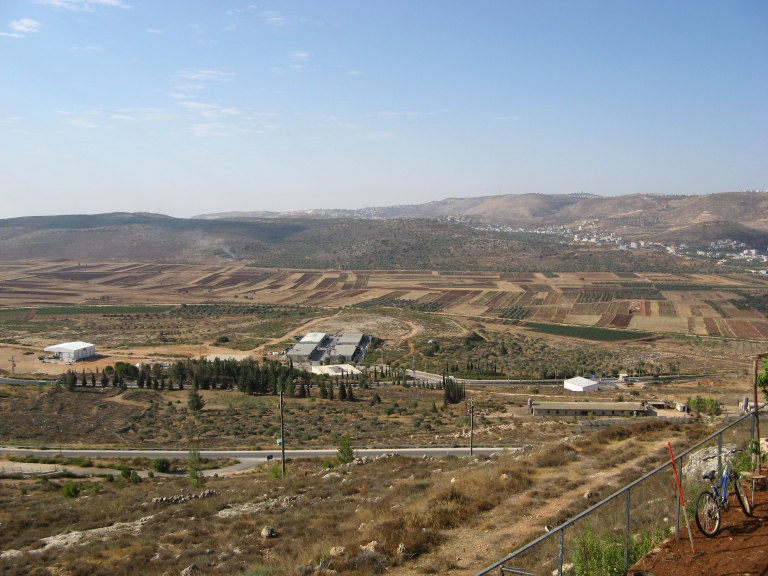 View of Emek Shilo